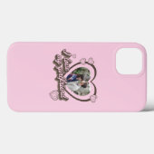 私は私のガールフレンドの写真が大好カスタムき Case-Mate iPhoneケース (裏面 (横))