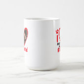 私は私のガールフレンドの写真ギフトコーヒーマグ大好き モーフィングマグカップ (中央)