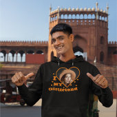 私は私のガールフレンドを愛しパーソナライズされたていカスタムる写真 パーカ