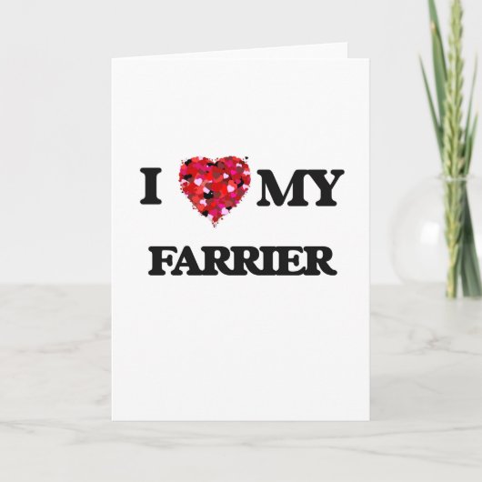 私は私のキャリアを愛する カード (正面)