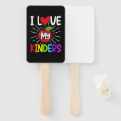 私は私のキンダーズ新学期 ハンドファン (正面&裏面)