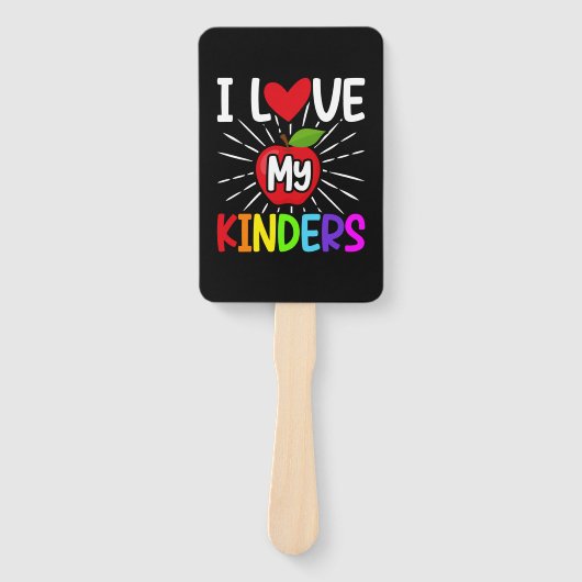 私は私のキンダーズ新学期 ハンドファン (正面)