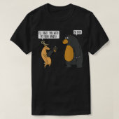 私は私のクマの手で戦うオーディアティーファンン Tシャツ (デザイン正面)