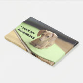 私は私のクリームダシュントが大好き写真 ポストイット (アングル)