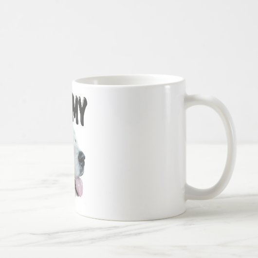 私は私のグレート・ピレニーズを愛します コーヒーマグカップ (右)