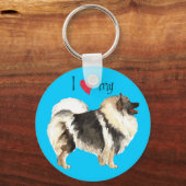 私は私のケシャンドが大好き キーホルダー (正面)