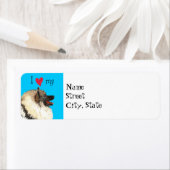 私は私のケシャンドが大好き ラベル (インサイチュ)