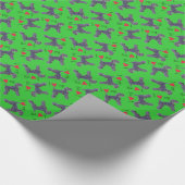 私は私のケリーブルーテリアが大好き ラッピングペーパー (角)