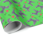 私は私のケリーブルーテリアが大好き ラッピングペーパー (ロールコーナー)