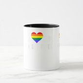 私は私のゲイソンシャツ女性ヴィンテージゲイプライド マグカップ (中央)