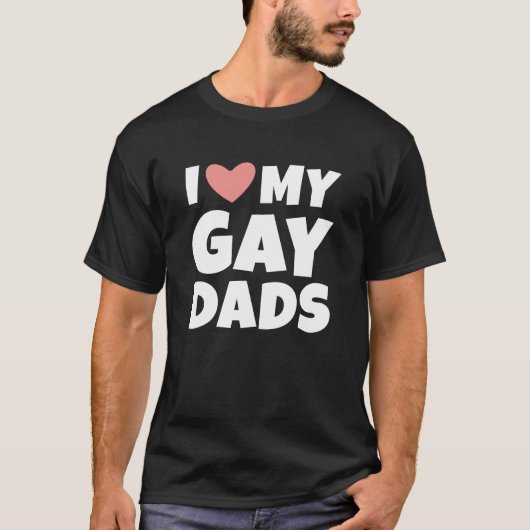 私は私のゲイパパ Tシャツ (正面)