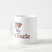 私は私のゲイ叔父 コーヒーマグカップ (正面左)