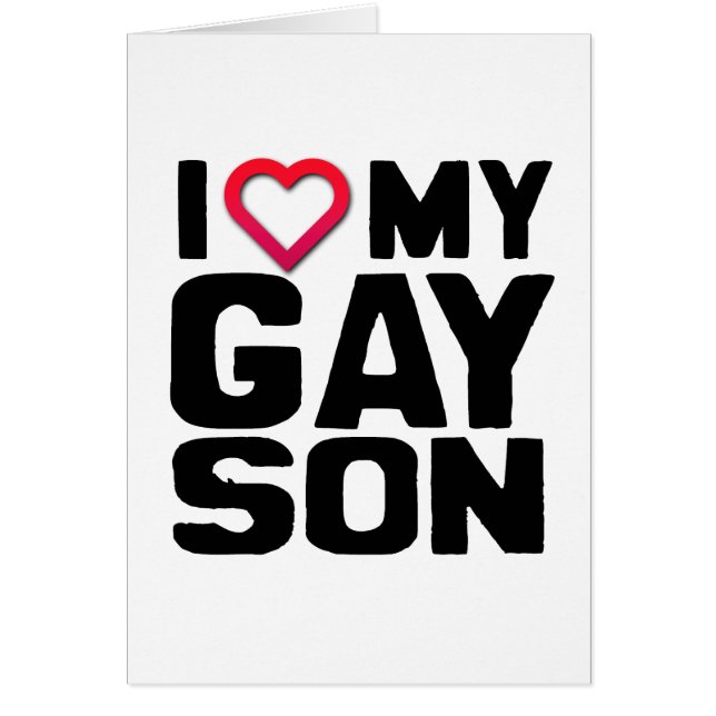 私は私のゲイ息子 (正面)