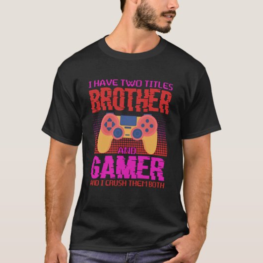 私は私のゲームを一時停止ここに来る歓迎レトロG Tシャツ (正面)
