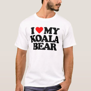 私は私のコアラを愛します Tシャツ