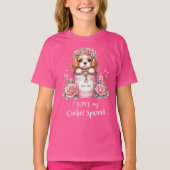 私は私のコッカースパニエル犬 Tシャツ (正面)