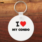 私は私のコンドを愛する キーホルダー (正面)