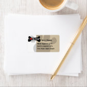 私は私のコーギが大好き – 犬の骨 ラベル (インサイチュ)