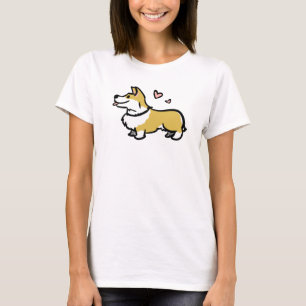 私は私のコーギーのワイシャツを愛します Tシャツ