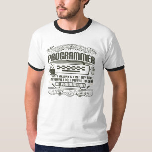 私は私のコードを常にテストしません Tシャツ