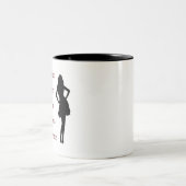 私は私のコーヒーを私が私の人を好む方法好みます ツートーンマグカップ (中央)