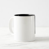 私は私のコーヒーを…必要とします ツートーンマグカップ (正面左)