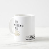 私は私のコーヒー…マグを終えています コーヒーマグカップ (正面左)