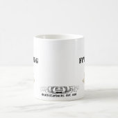 私は私のコーヒー…マグを終えています コーヒーマグカップ (中央)