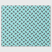 私は私のゴードンセッターを愛します ラッピングペーパー (フラット)