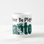 私は私のサントア遊ーになりたい コーヒーマグカップ (中央)