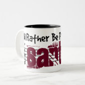 私は私のサントア遊ーになりたい ツートーンマグカップ (正面左)