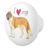 私は私のサンベルナール峠を愛します セラミックノブ (右)