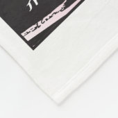 私は私のシュナウツァーを愛します フリースブランケット (角)