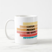 私は私のシーズー（犬）ズドッグペット白熱［赤熱］光を放つハートが大好き コーヒーマグカップ (左)