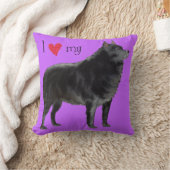 私は私のスキッパーキを愛します クッション (ブランケット)