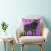 私は私のスキッパーキを愛します クッション (椅子)