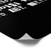 私は私のスキピディのトイレを一時停止ここにユニおもしろい ポスター (角)