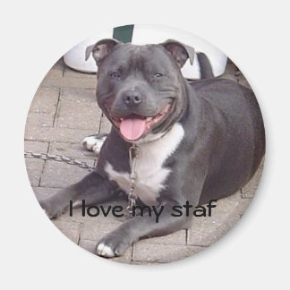 私は私のスタッフを愛している マグネット