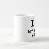 私は私のスパイを愛します コーヒーマグカップ (中央)