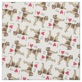 私は私のスピノンのイタリア語が大好き ファブリック (見本)