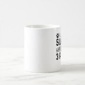 私は私のスロウギと3人を愛してる コーヒーマグカップ (中央)