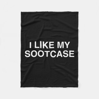 私は私のスーツケーストランプおもしろいトノベルティY2が好き フリースブランケット