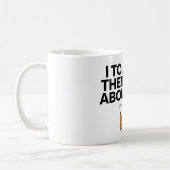 私は私のセラピストであなたについて話した2 コーヒーマグカップ (左)