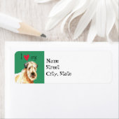 私は私のソフトコートウィートテリアが大好き ラベル (インサイチュ)