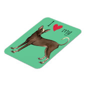 私は私のゾロが大好き マグネット (左側)