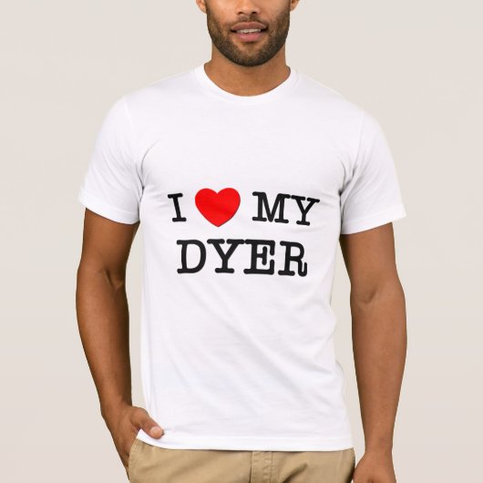 私は私のダイアーを愛します Tシャツ (正面)