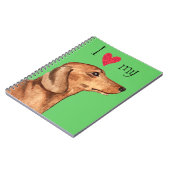 私は私のダシュント大好き ノートブック (左側)