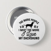 私は私のダシュント大好き 缶バッジ (正面&裏面)