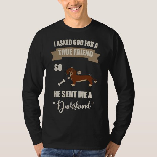 私は私のダシュント大好き Tシャツ (正面)