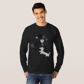 私は私のダシュント大好き! Tシャツ (正面フル)